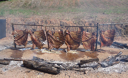 Almoço Costela Fogo de Chão